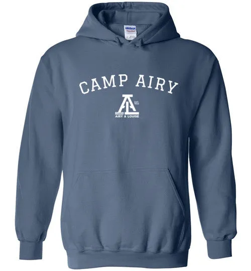 Airy Collegiate Heavy Blend Hoodie Adult