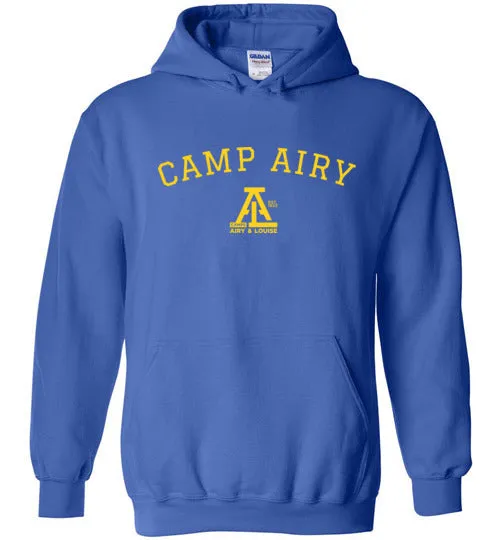 Airy Collegiate Heavy Blend Hoodie Adult