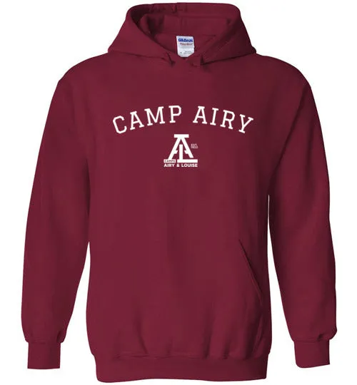 Airy Collegiate Heavy Blend Hoodie Adult