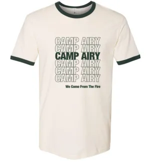 Airy Takeout Green Ringer T-Shirt