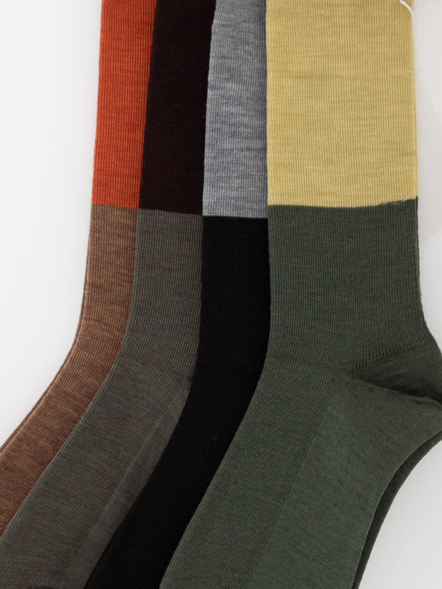 Antipast Two-Tone Rib Socks