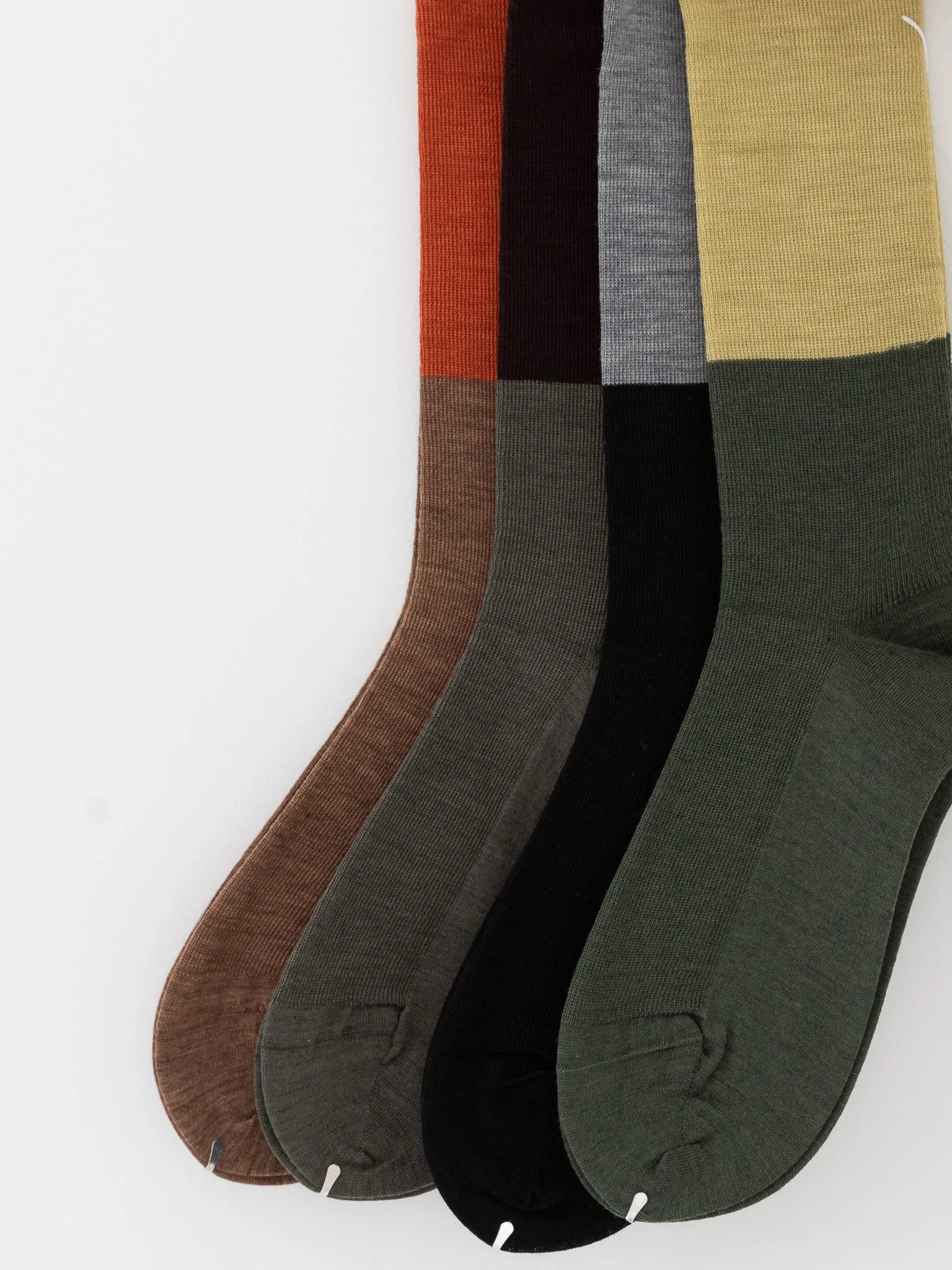 Antipast Two-Tone Rib Socks