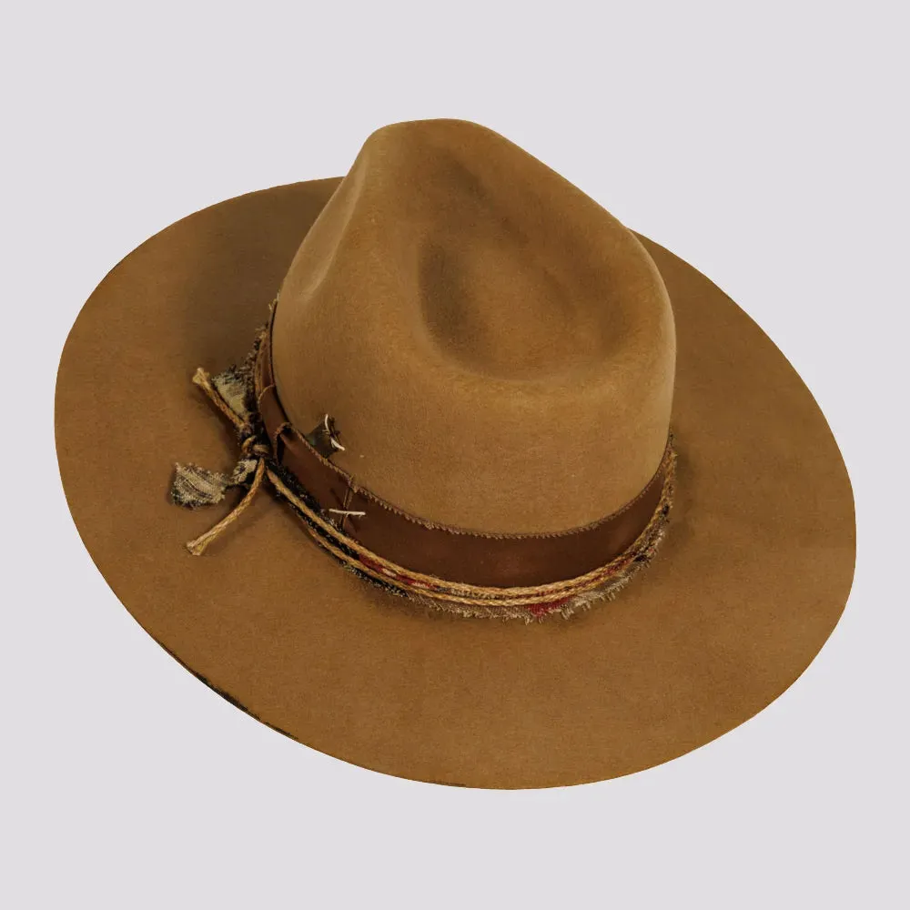 Axel | Mens Wool Felt Outback Fedora Hat