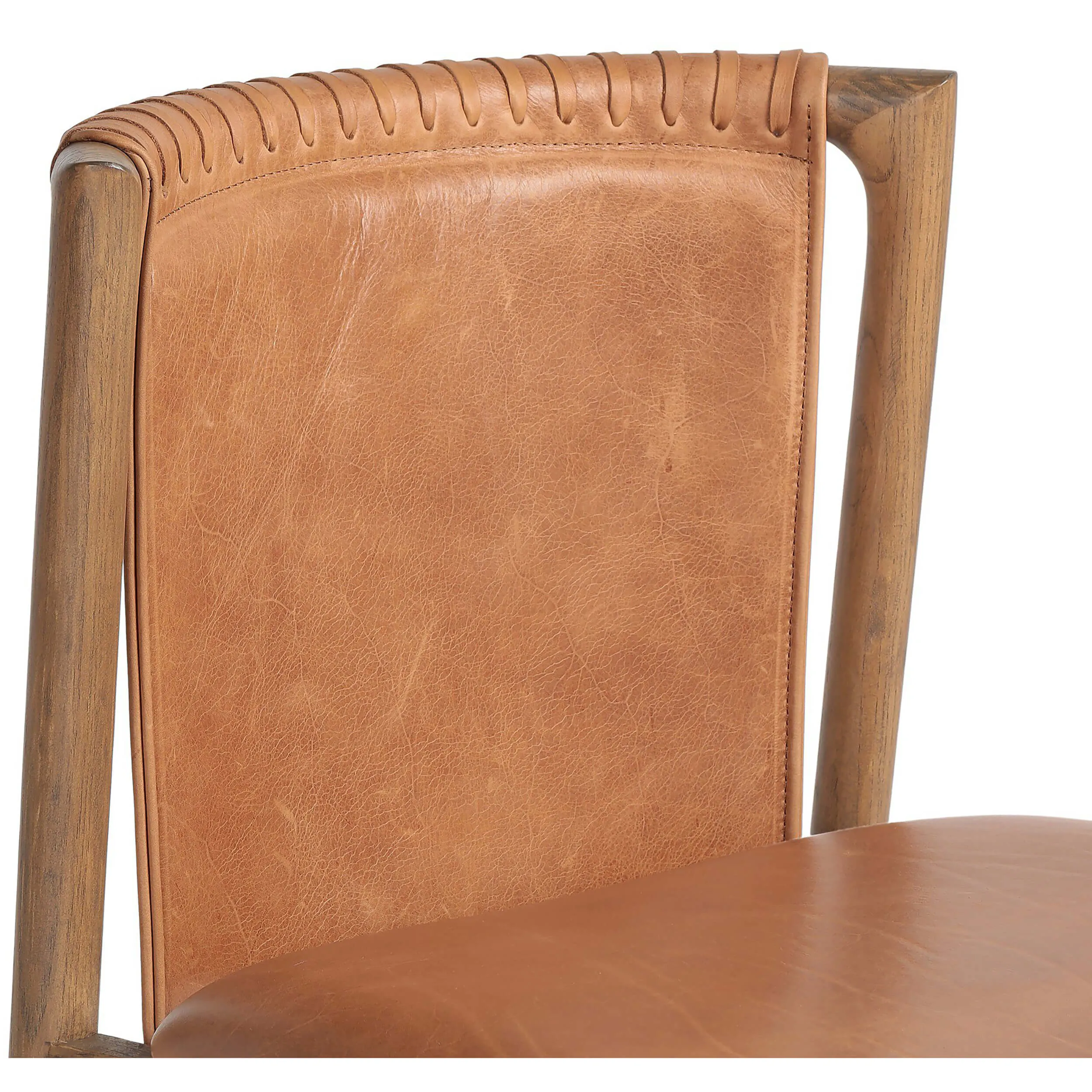 Baden Leather Dining Chair, Haven Tobacco, Set of 2