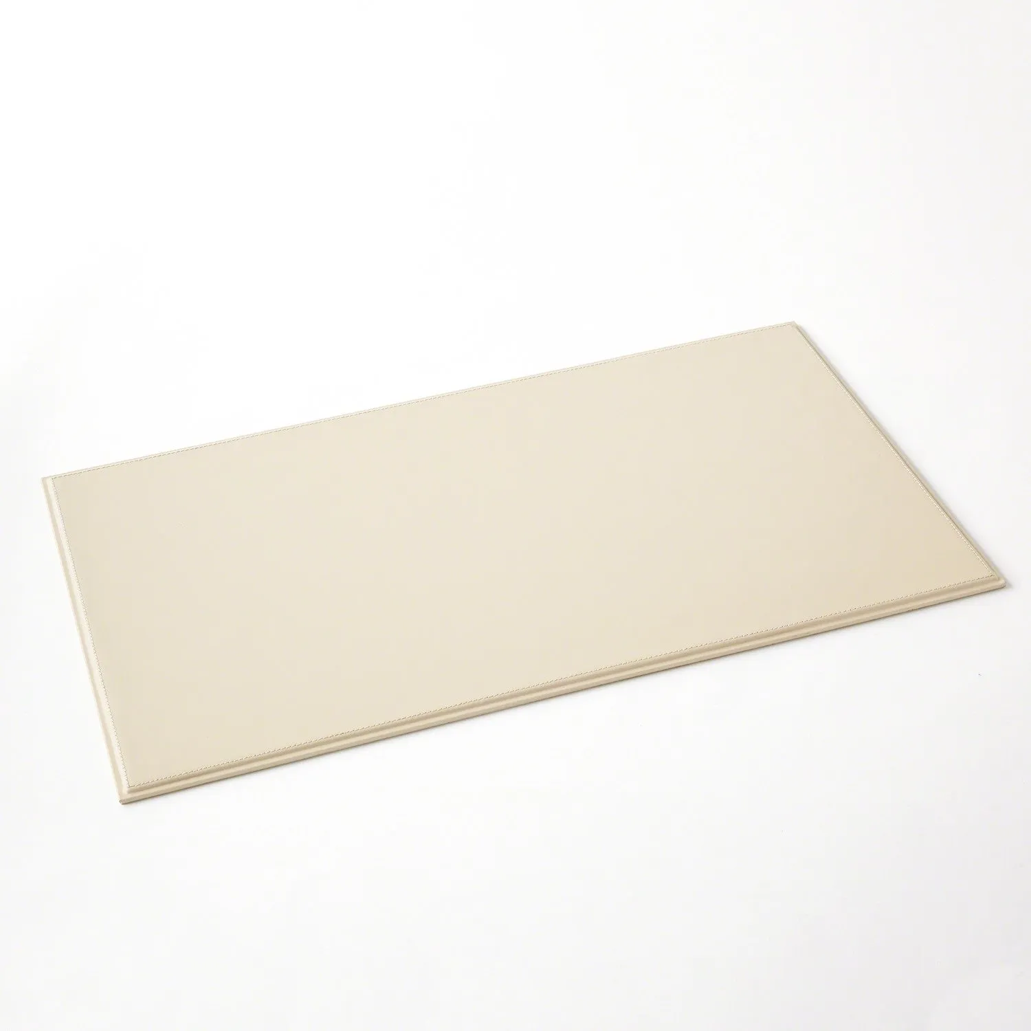 Barbara Barry Refined Leather Desk Blotter - Ivory