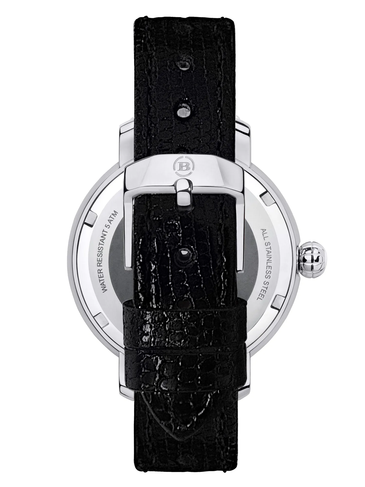 Brera Orologi "Valentina Classic " Silver/Black Womens Watch BRVACL3801