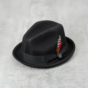 Brixton Gain Fedora - Black