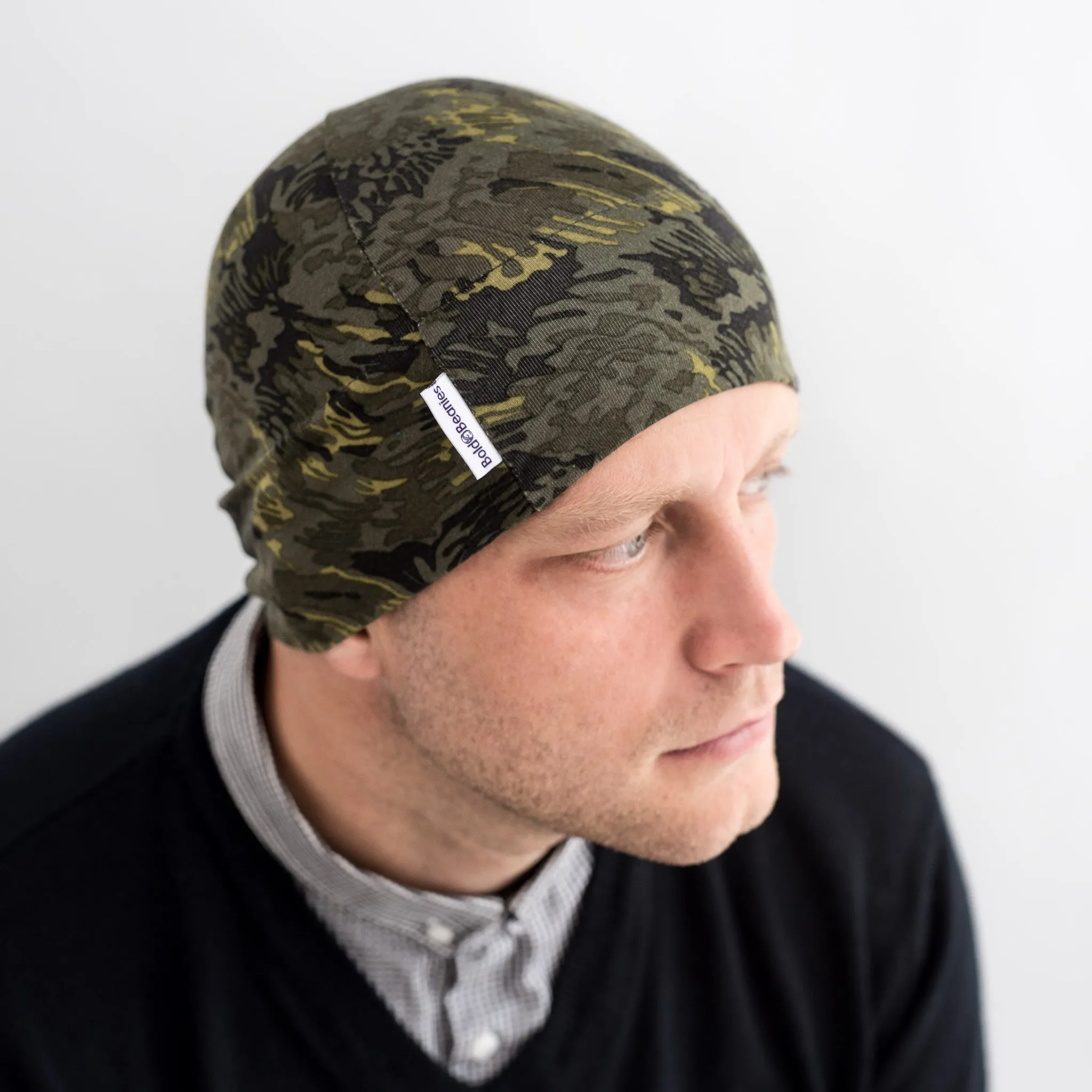 Camouflage Mens Hat Khaki Green