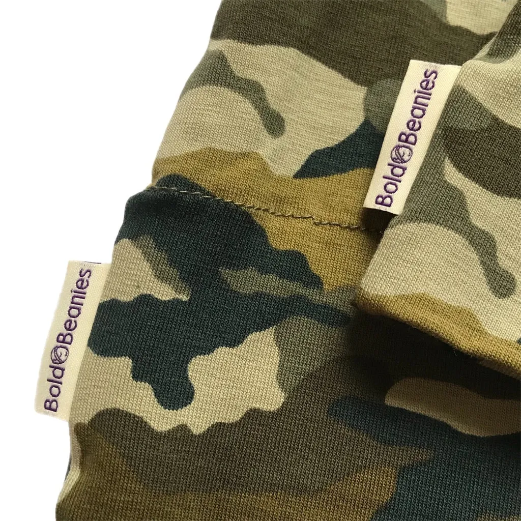 Camouflage Mens Hat Khaki Green