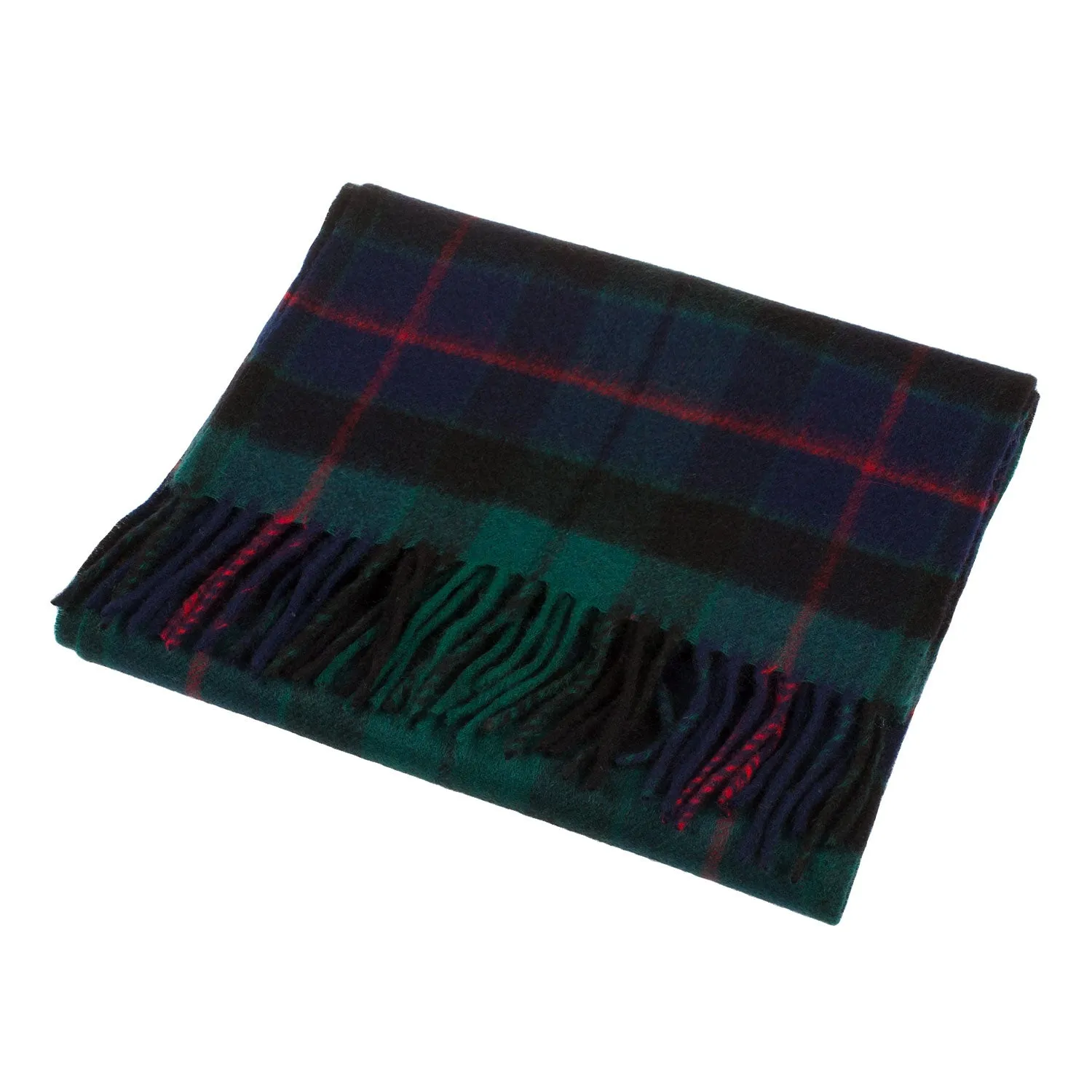 Cashmere Scottish Tartan Clan Scarf  Morrison Green