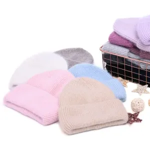 Cashmere Wool Beanies for Women and Men - Cozy Winter Hats