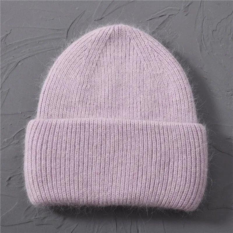 Cashmere Wool Beanies for Women and Men - Cozy Winter Hats