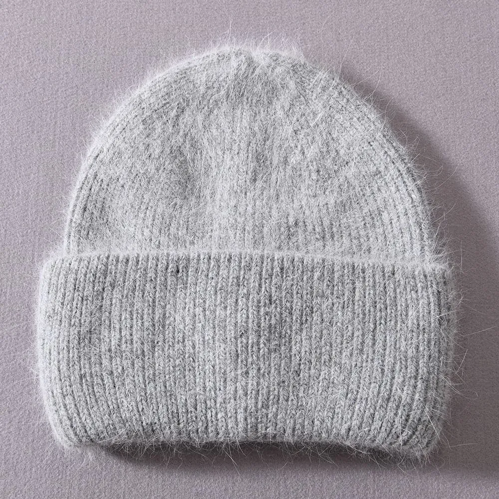 Cashmere Wool Beanies for Women and Men - Cozy Winter Hats