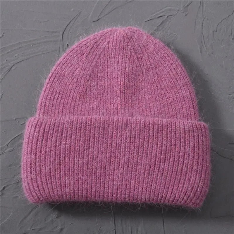 Cashmere Wool Beanies for Women and Men - Cozy Winter Hats