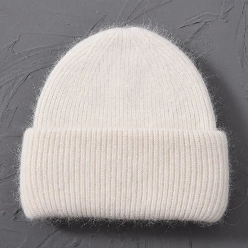 Cashmere Wool Beanies for Women and Men - Cozy Winter Hats