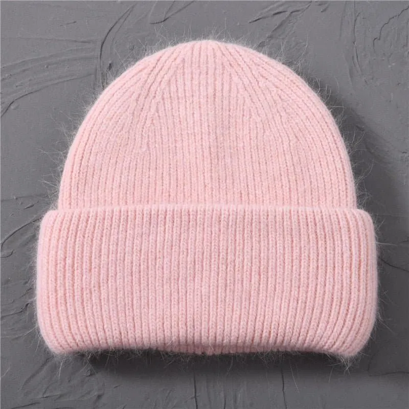 Cashmere Wool Beanies for Women and Men - Cozy Winter Hats