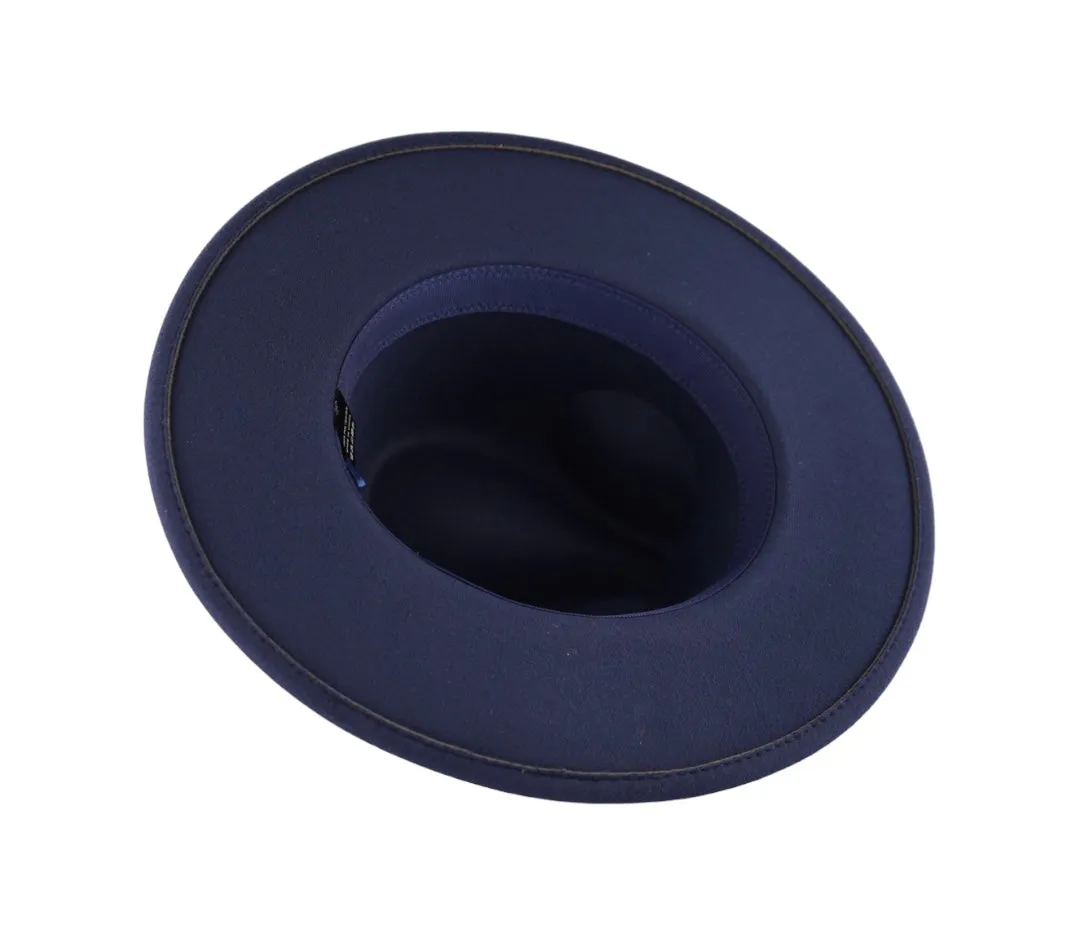 Clarke Fedora Navy Blue