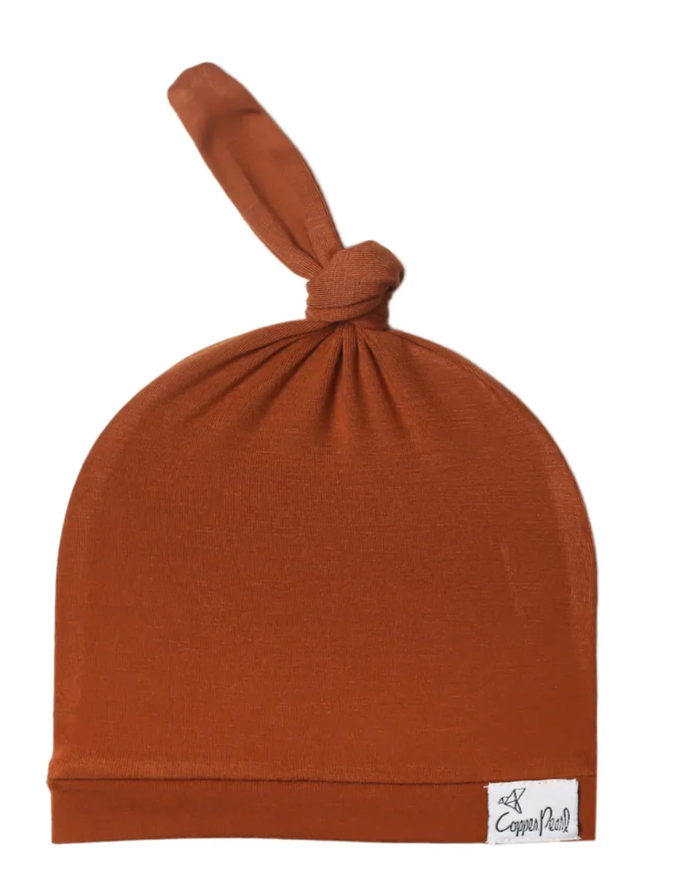 Copper Pearl - 5-18mo Top Knot Hat in Powell