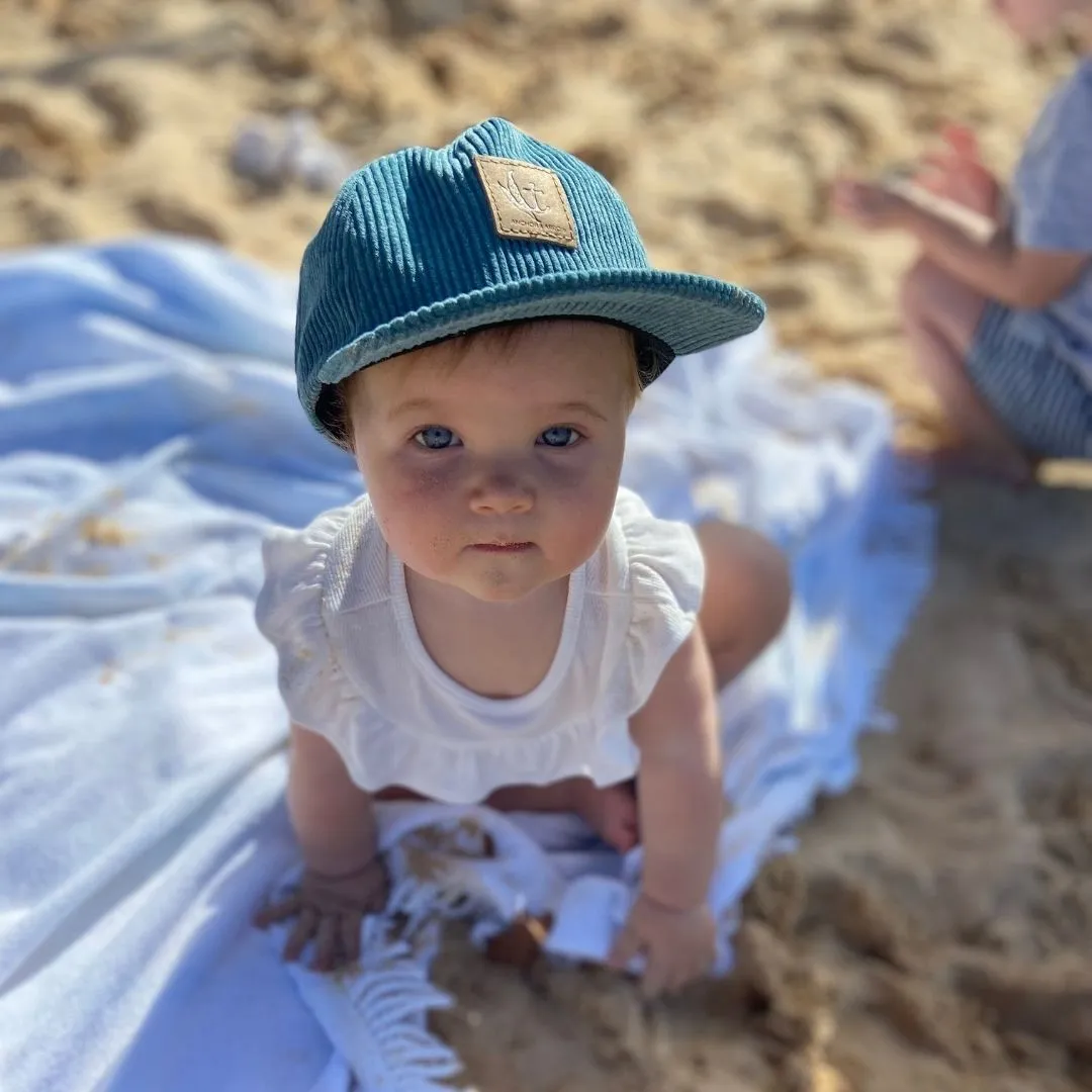 Corduroy Hat - Teal