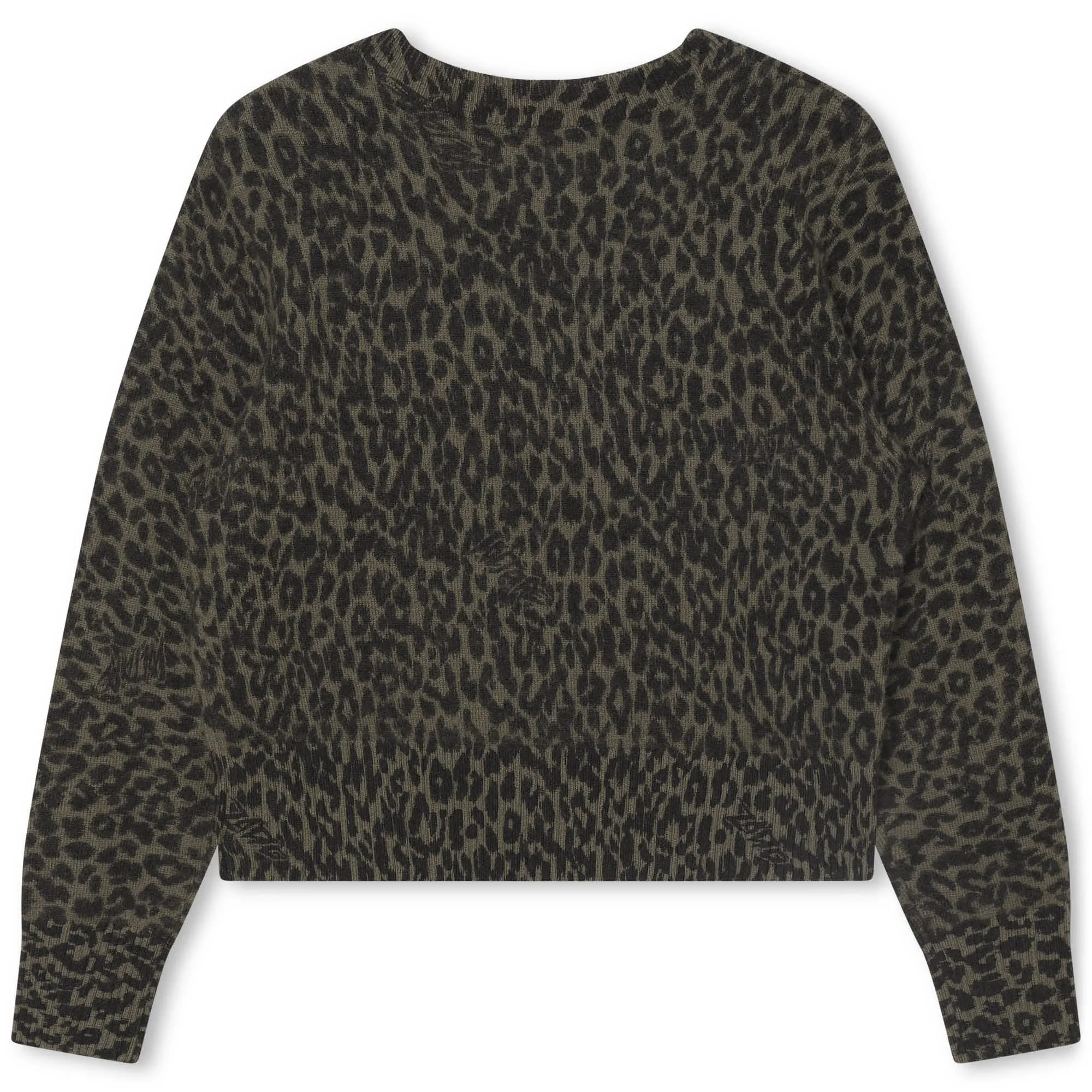 Cozy Leopard Knit Sweater