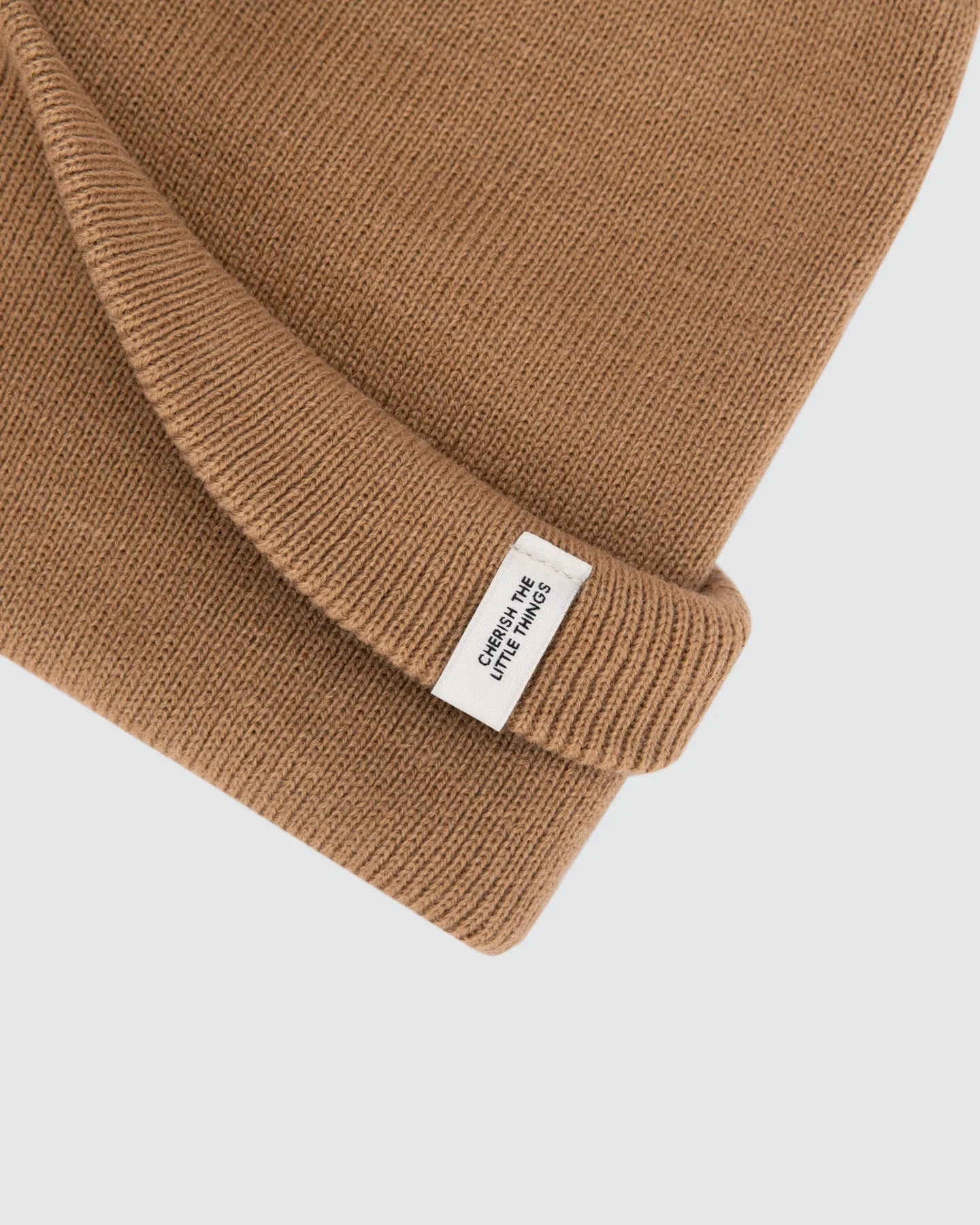 Cuffed Beanie | Camel