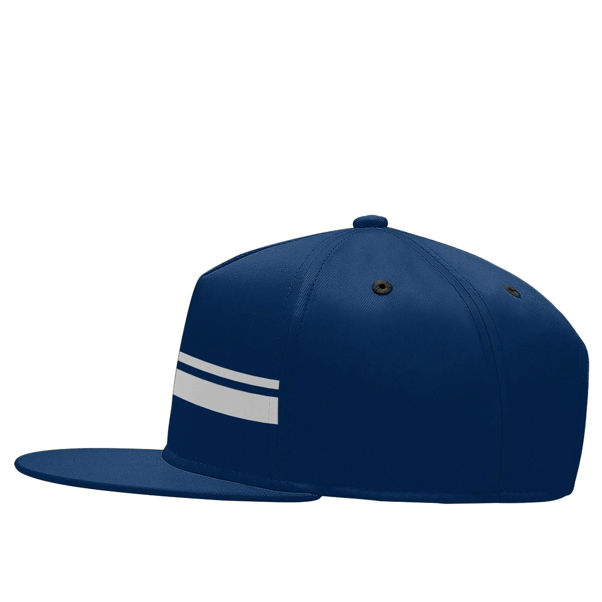 Custom Blue Dallas Hat Sport Design Cap Stitched Adjustable Personalized PR067B-D020262-9