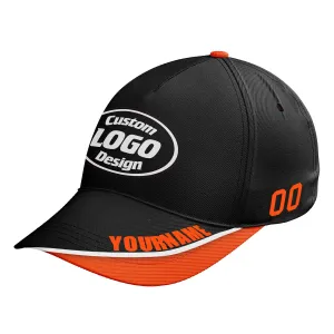 Custom Hat Sport Design Cap Stitched Adjustable Personalized Hats-D020105-7