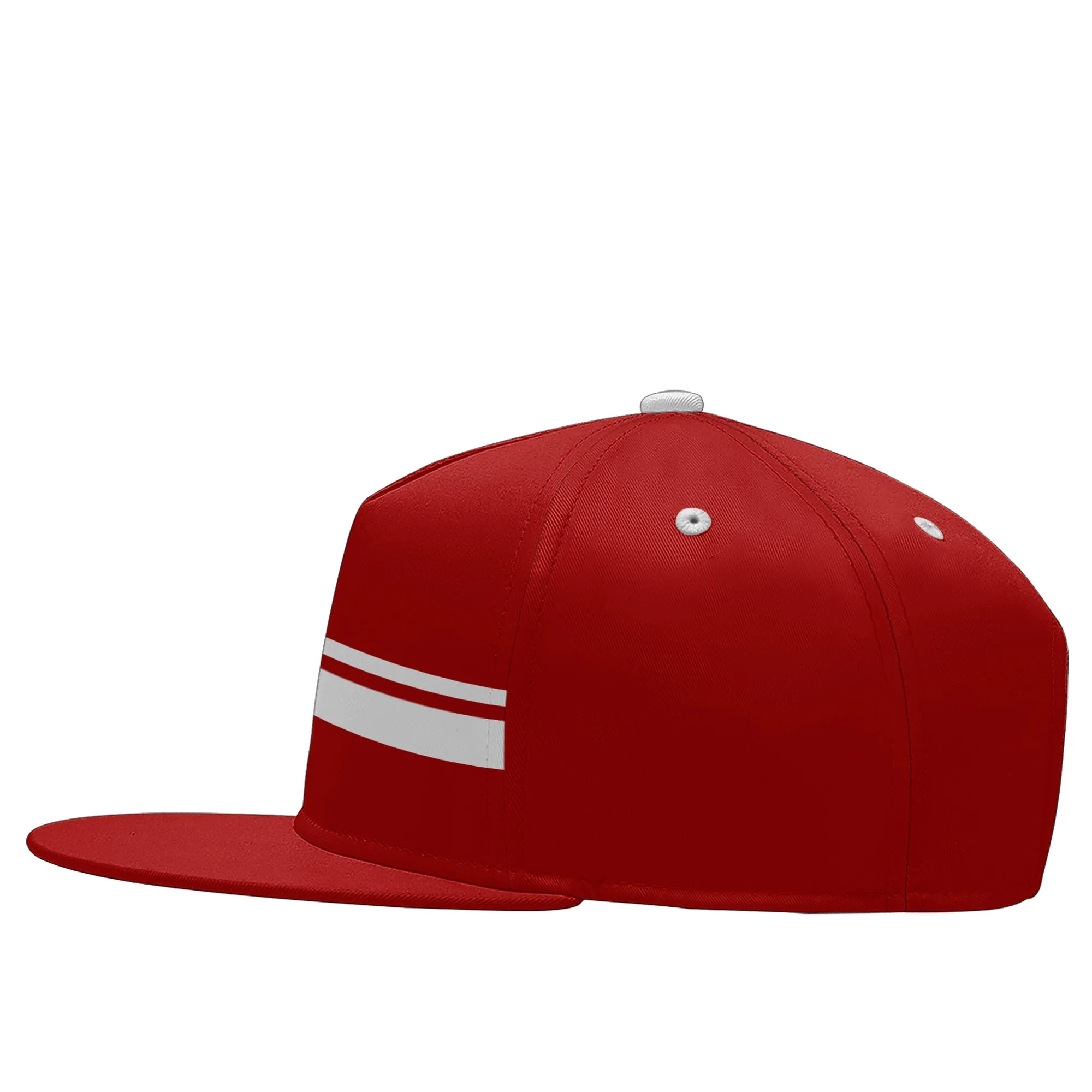 Custom Red San Francisco Hat Sport Design Cap Stitched Adjustable Personalized PR067B-D020262-25