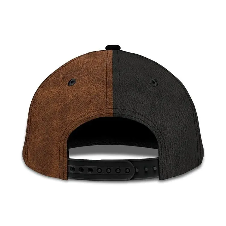 Customized Brown Horse Cap, 3D Baseball Cap Brown Horse Hat for Man