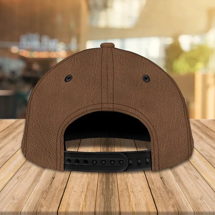 Customized Carpentry Logo 3D Vintage Cap for Man Who loves Carpentry, Carpenter Hat Gift for Daddy