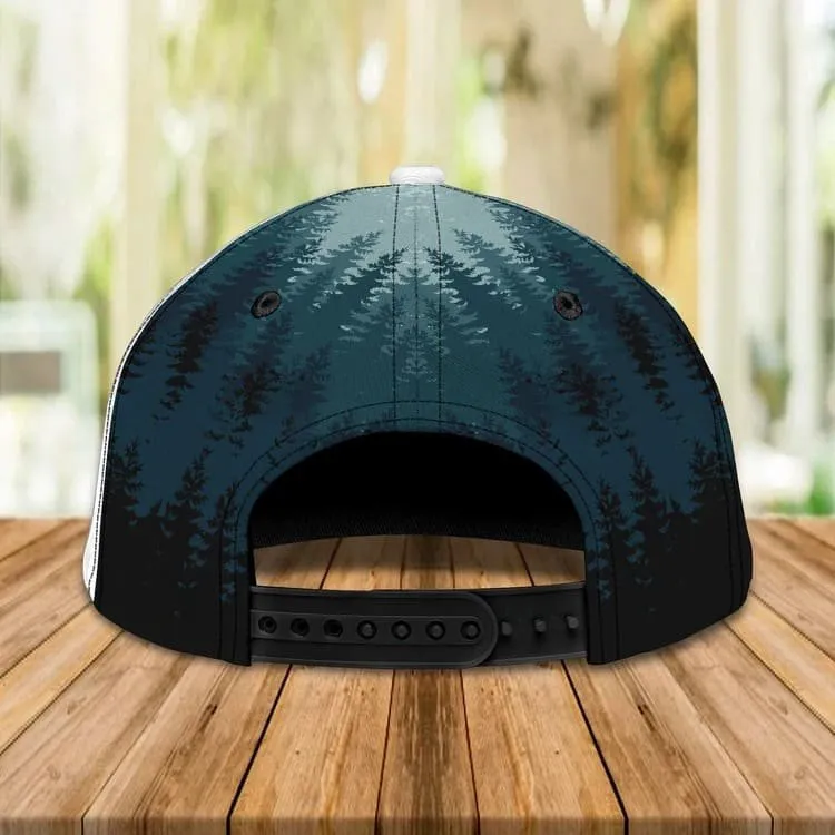 Customized Hiking Man 3D Classic Cap, Hiking Hat for Boyfriend - The Nature has music for Who listen Cap