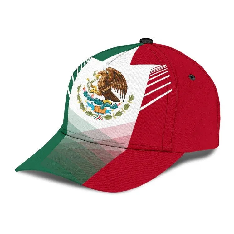 Customized Mexican Hat, Hecho En Mexico 3D Baseball Cap for Man and Women