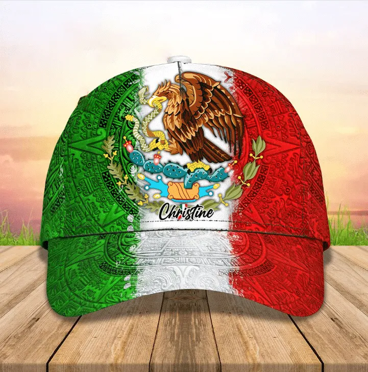 Customized Mexican Hat, Hecho En Mexico 3D Baseball Cap for Man and Women