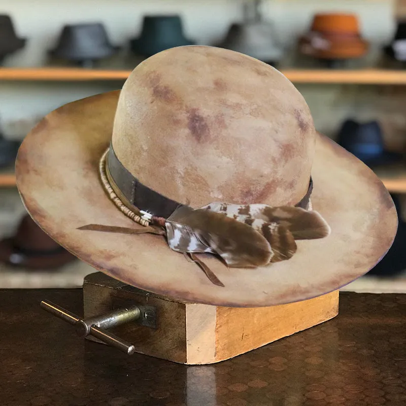 Distressed Fedora in Camel