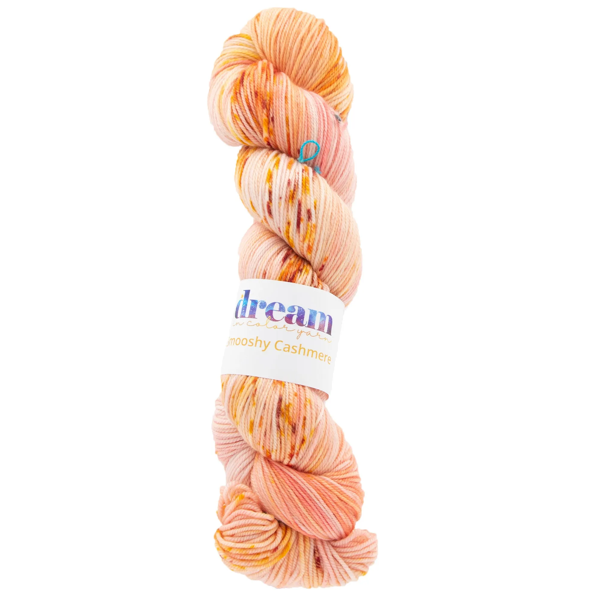 Dream in Color Smooshy Cashmere Yarn - Peachy Keen