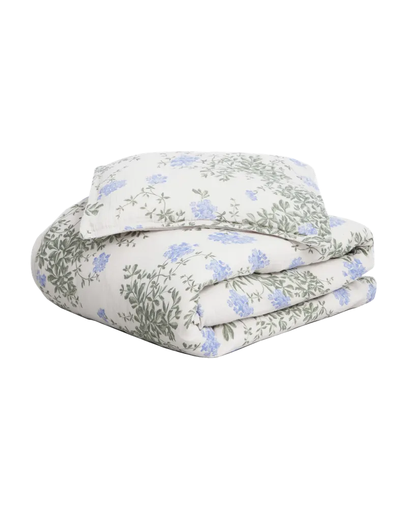 Garbo&Friends Plumbago Muslin Bed Set Cot