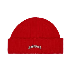 GodSpeed OG Logo Emblem Beanie - Red