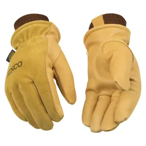 Kinco 94HK Pigskin Insulated Drivers Gloves with Knit Wrist