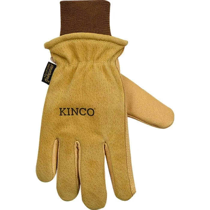 Kinco 94HK Pigskin Insulated Drivers Gloves with Knit Wrist