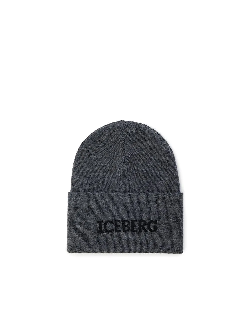 Knitted beanie hat (Grey) - I24304290058995