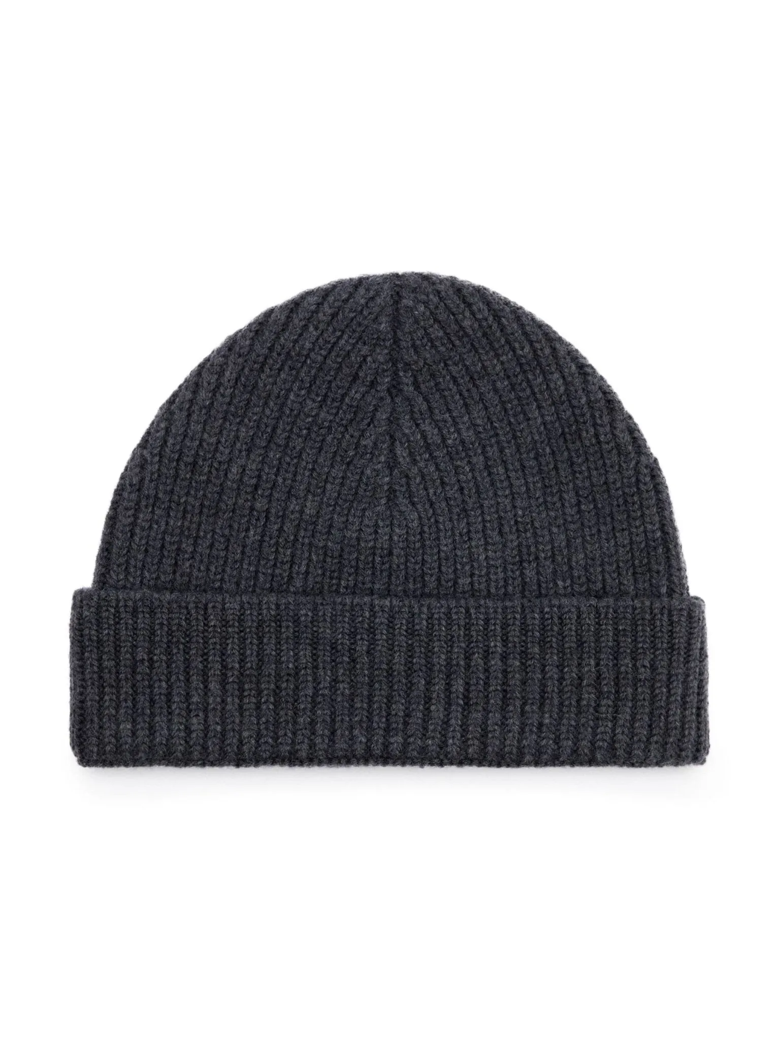 logo-embroidered ribbed-knit beanie