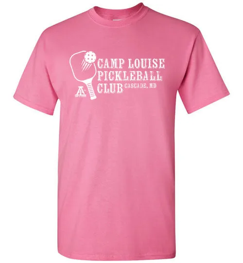 Louise Short Sleeve T-Shirt - White Pickleball Club