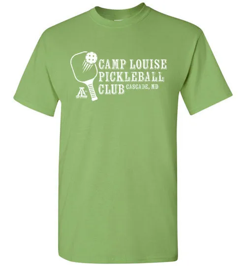 Louise Short Sleeve T-Shirt - White Pickleball Club