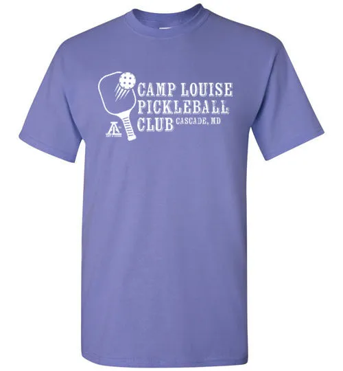 Louise Short Sleeve T-Shirt - White Pickleball Club