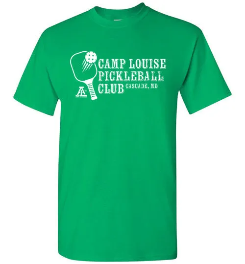 Louise Short Sleeve T-Shirt - White Pickleball Club