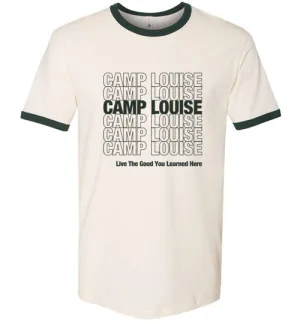 Louise Takeout Ringer Green T-Shirt