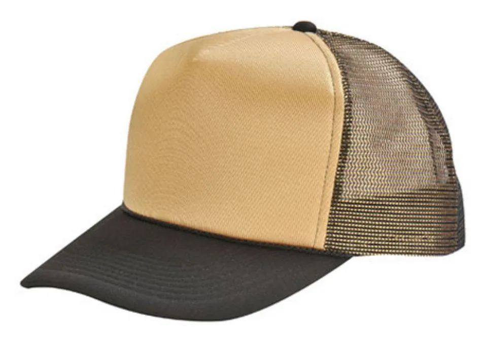 Luminescent Mesh Back Two Tone Trucker Baseball Caps Hats Unisex