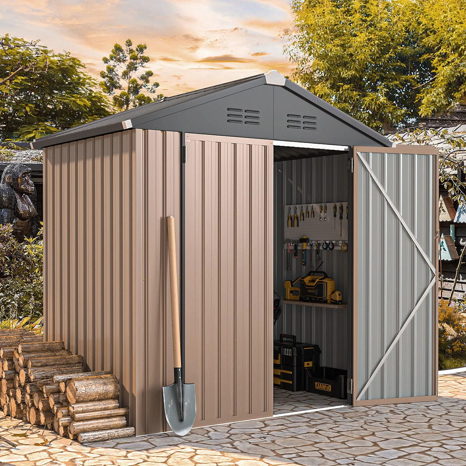 Metal Storage Shed