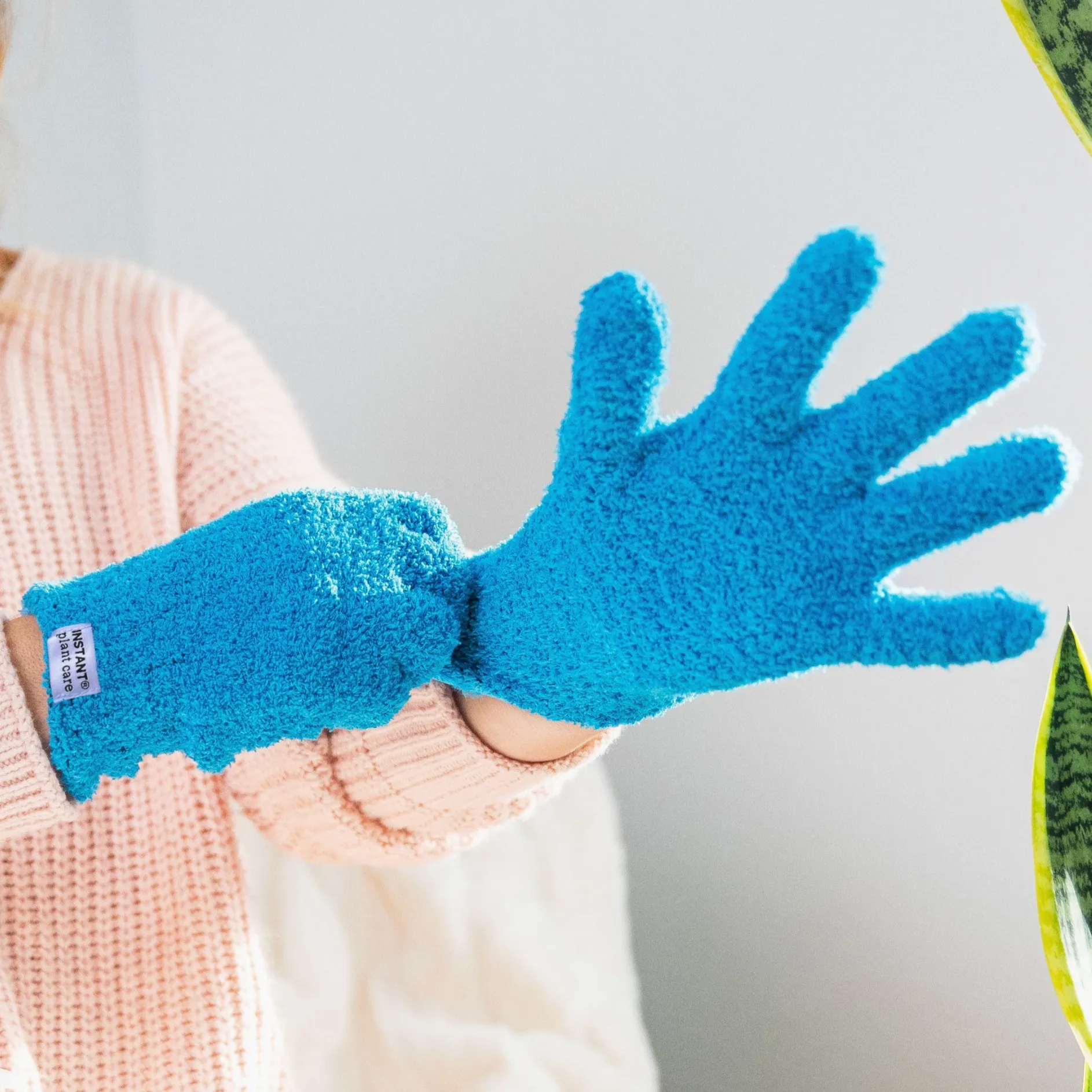 Microfiber Plant Cleaning Gloves