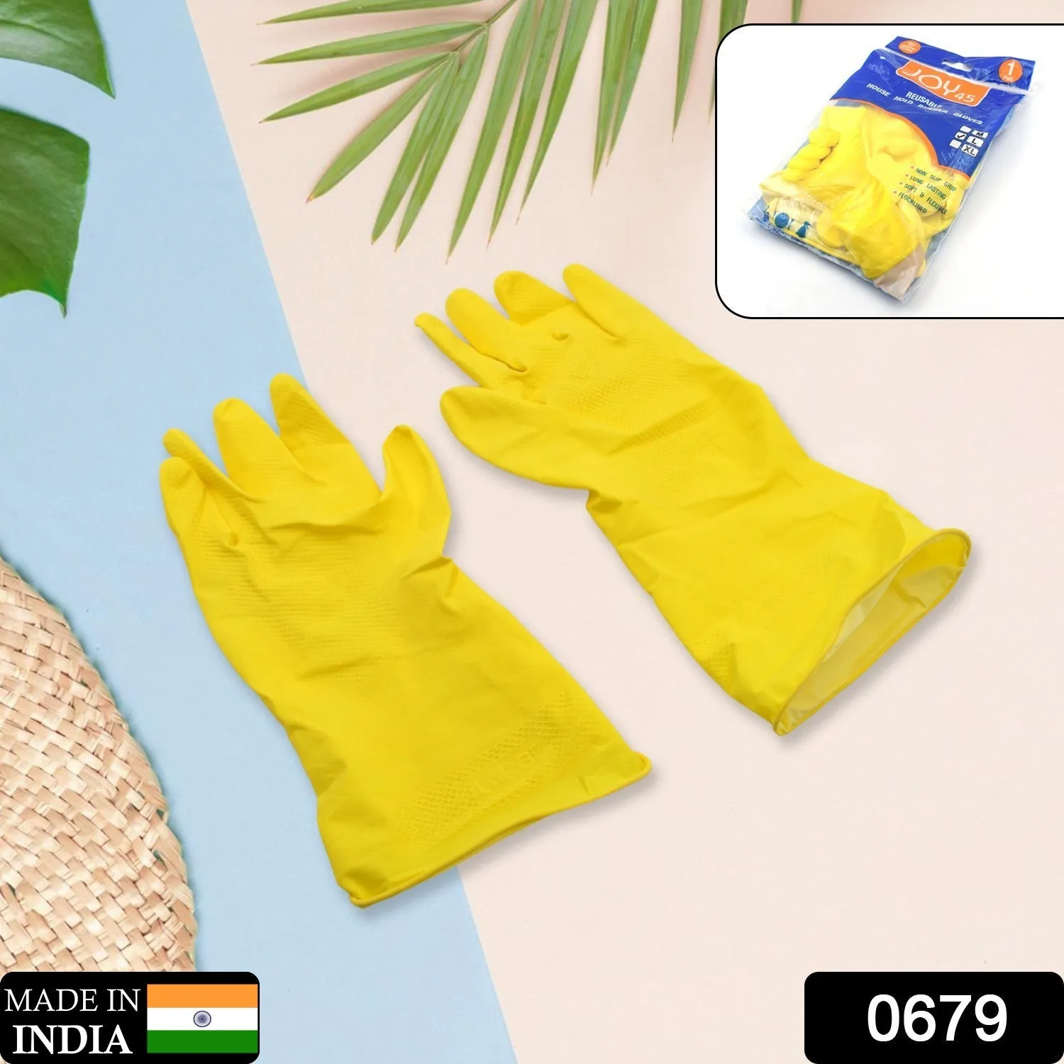 Multipurpose Cleaning Gloves (1 Pair): Kitchen, Bath, & More